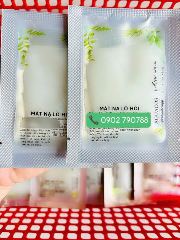 Mặt nạ lô hội dạng miếng - Ảnh 2