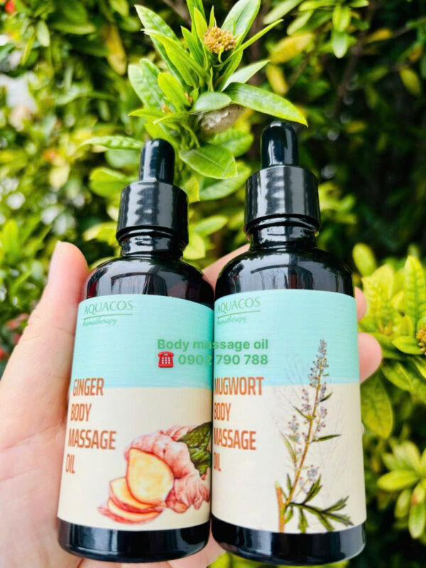 Dầu massage toàn thân Gừng