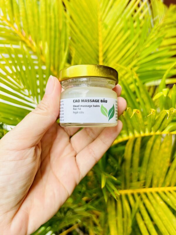 Cao ngải cứu massage đầu
