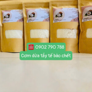 Cơm dừa tẩy tế bào chết