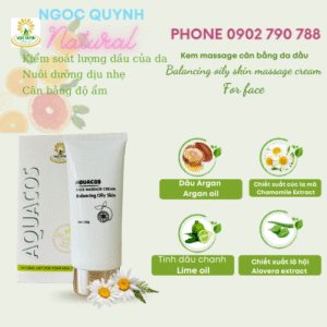 Kem massage mặt cân bằng dầu Aquacos
