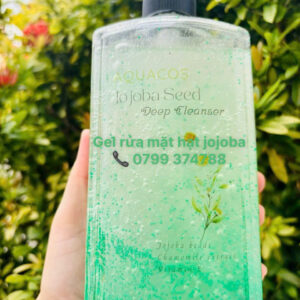 Sữa rửa mặt sạch sâu hạt Jojoba