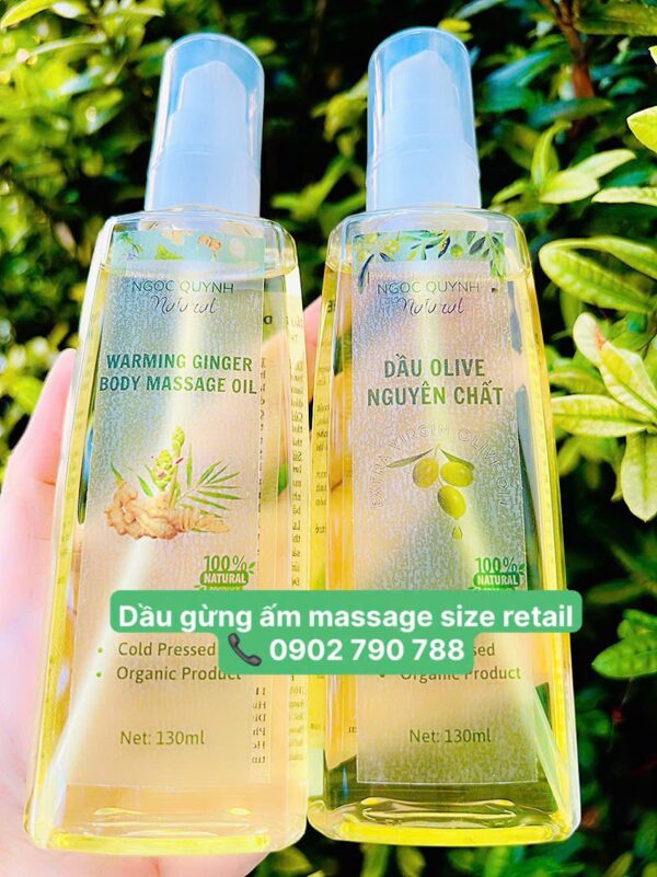 Dầu massage toàn thân Gừng - Ảnh 2