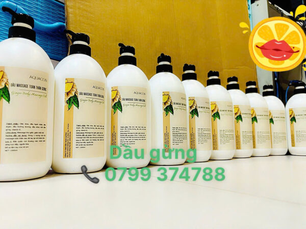 Dầu massage toàn thân Gừng - Ảnh 2
