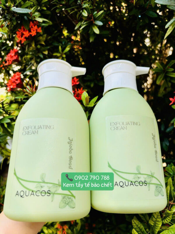 Kem tẩy tế bào chết hạt Jojoba Aquacos