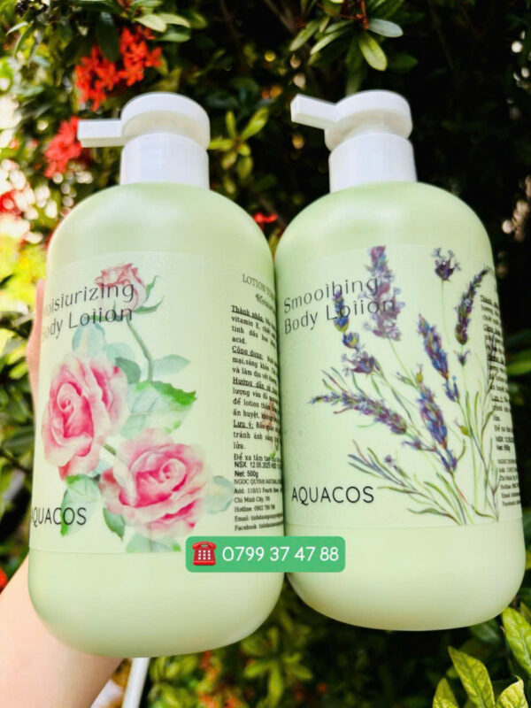Lotion dưỡng thể Aquacos Smoothing - Ảnh 2