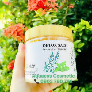 Muối hương thảo mát dịu tẩy tế bào chết dành cho tóc và da đầu Aquacos