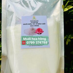 Muối hoa hồng tẩy tế bào chết