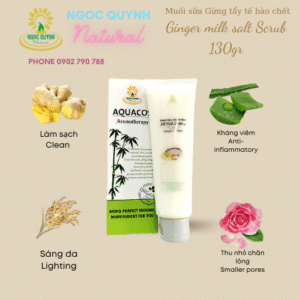 Muối sữa gừng tẩy tế bào chết toàn thân