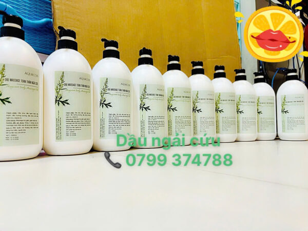 Dầu massage toàn thân ngải cứu - Ảnh 2