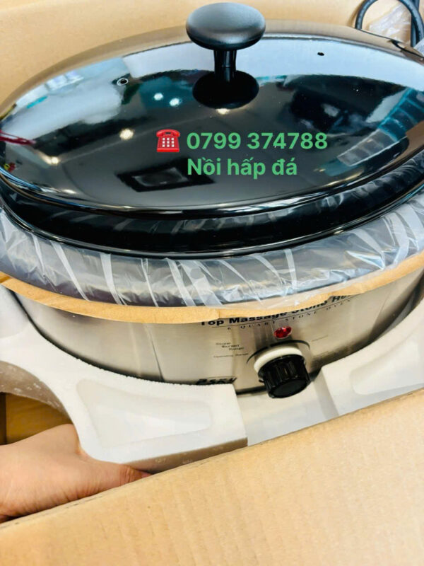 Nồi hấp đá nóng Oval