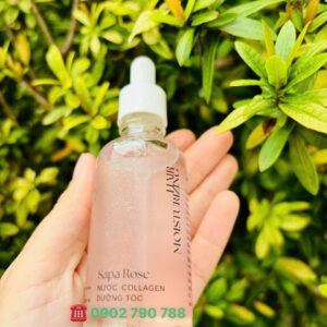 Nước dưỡng tóc Collagen hoa hồng Sapa