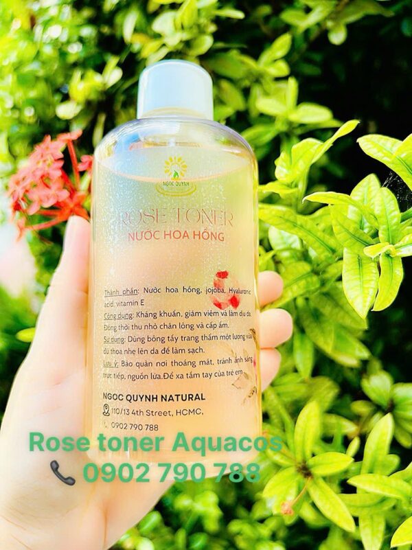 Nước hoa hồng (Rose toner)