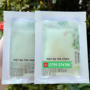 Mặt nạ trà xanh dạng miếng