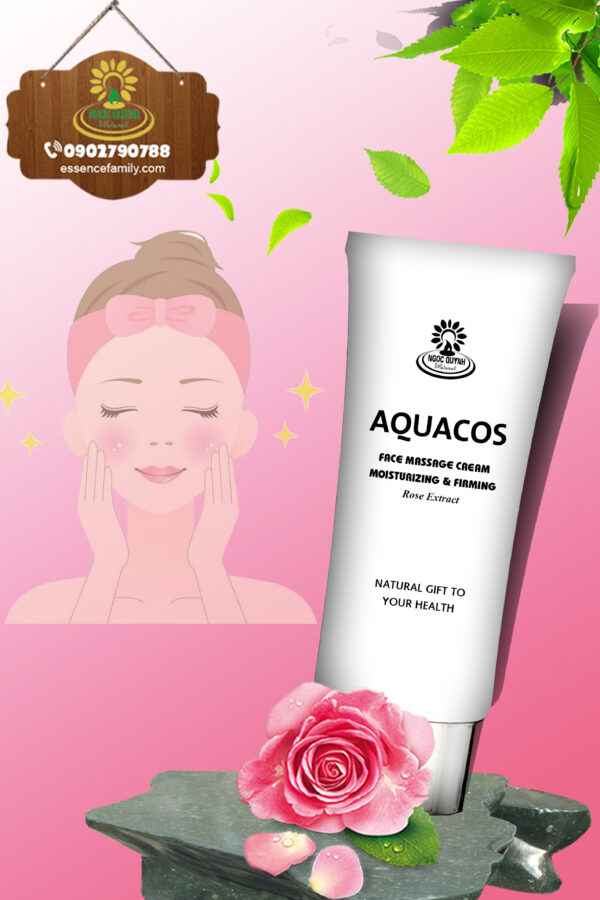 Kem massage mặt nuôi dưỡng da hỗn hợp Aquacos