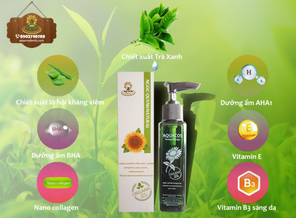 Nước trà xanh ( Green tea toner)