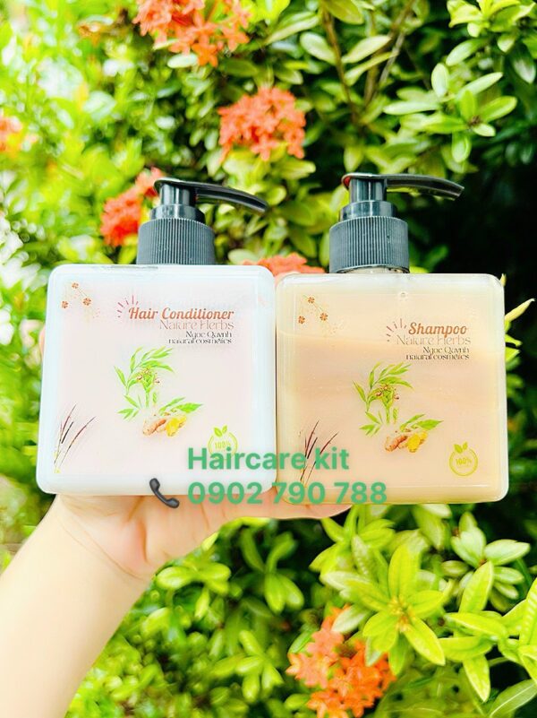 Bộ gội xả tóc Thảo mộc Aquacos