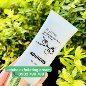 Kem tẩy tế bào chết hạt Jojoba Aquacos