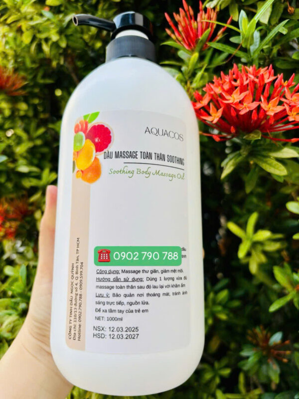 Dầu massage toàn thân Soothing