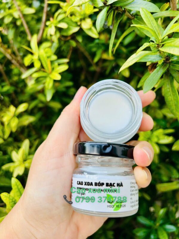 Cao bạc hà xoa bóp ấn huyệt
