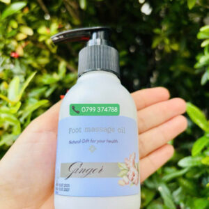 Dầu massage chân gừng