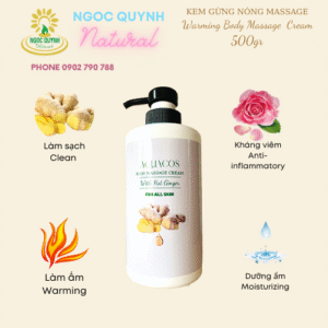 Kem gừng massage thon gọn