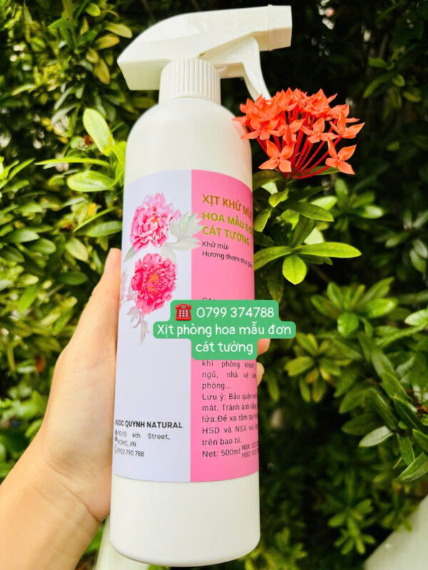 Xịt phòng hoa mẫu đơn