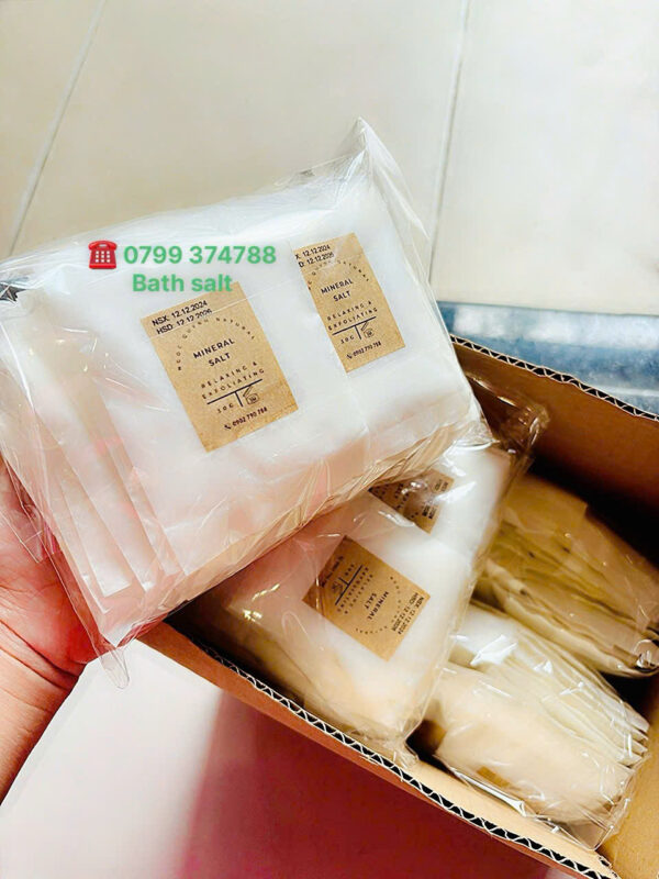 Muối ngâm tắm decor phòng ở khách sạn - Ảnh 2