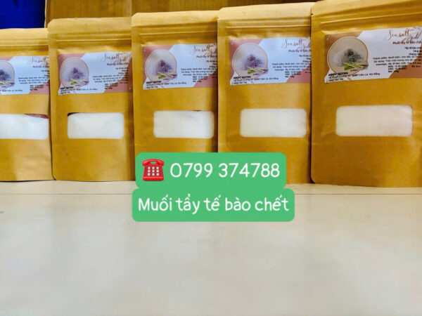 Muối sả chanh tẩy tế bào chết