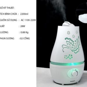 Máy khuếch tán Bướm trắng 01