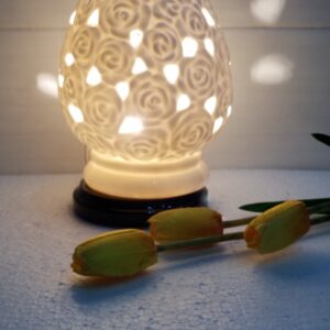 Đèn gốm xông tinh dầu 03