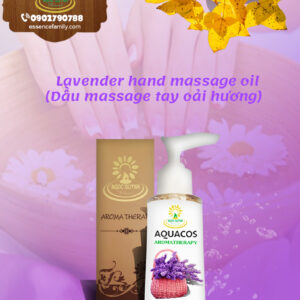 Dầu massage tay Lavender (Oải hương)