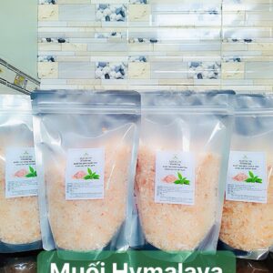 Muối trà xanh ngâm tắm