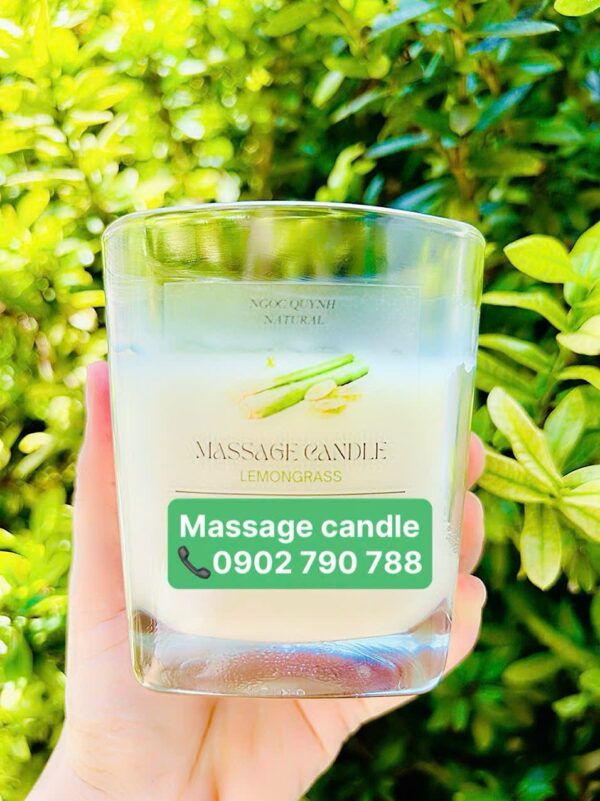 Nến massage sả chanh - Ảnh 2