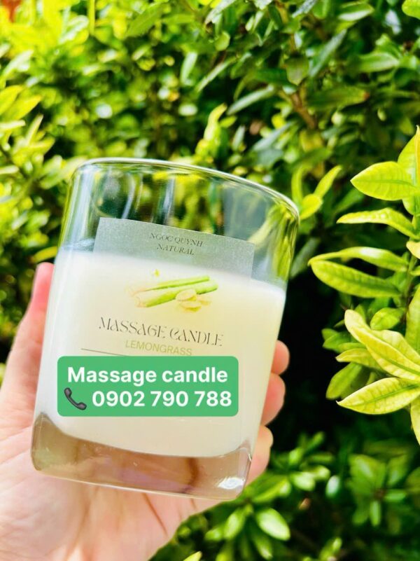 Nến massage sả chanh