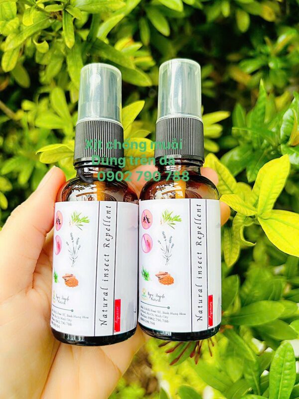 Xịt thảo mộc xua côn trùng đốt - Ảnh 2