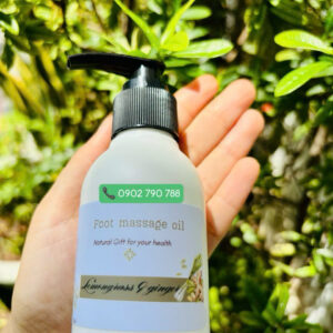 Dầu massage chân sả gừng
