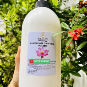 Dầu massage toàn thân Hoa Sen