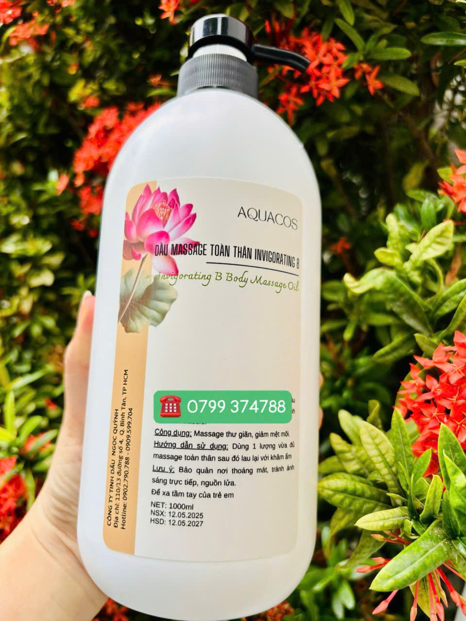 Dầu massage toàn thân Invigorating