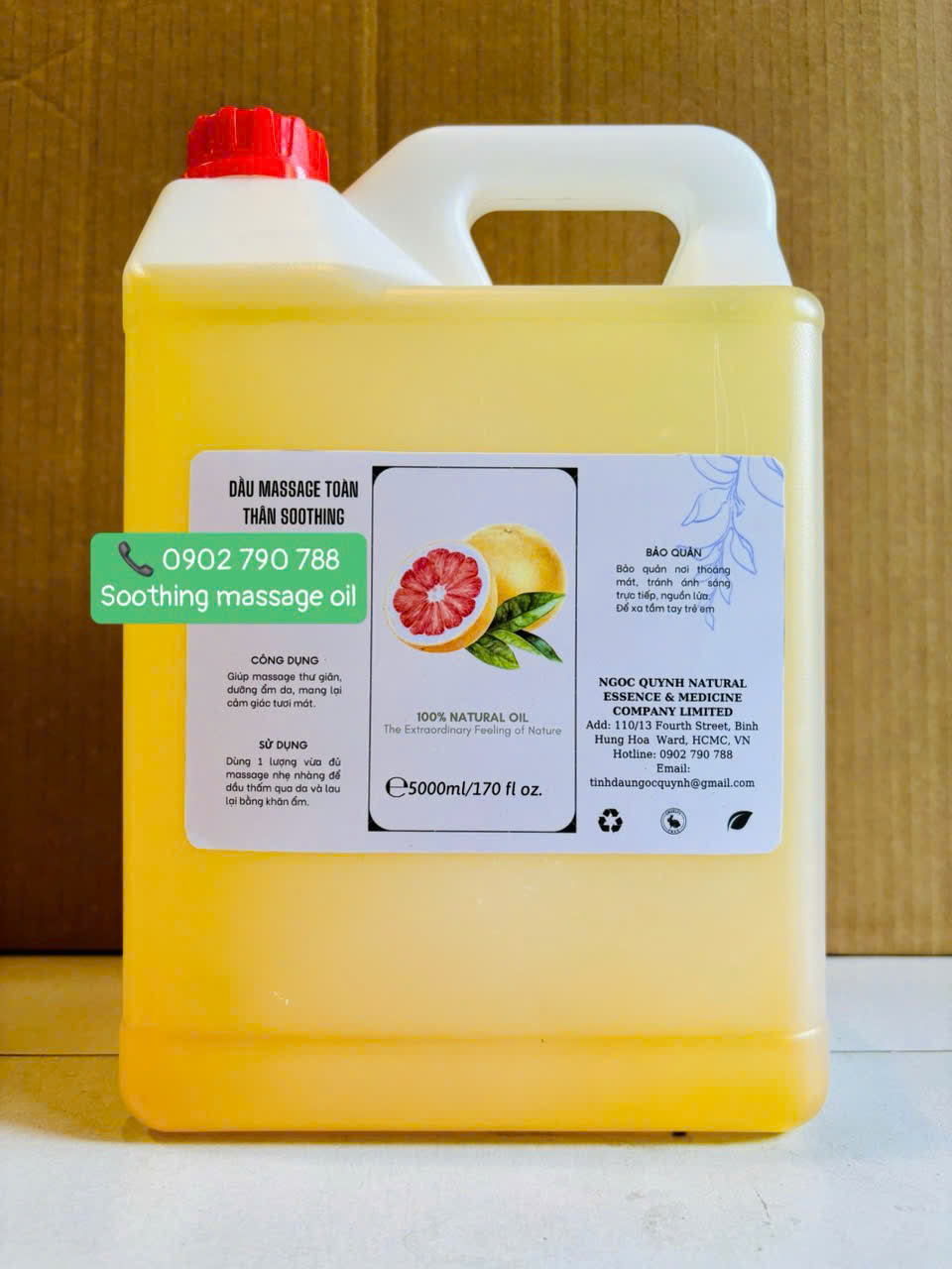Dầu massage toàn thân Soothing