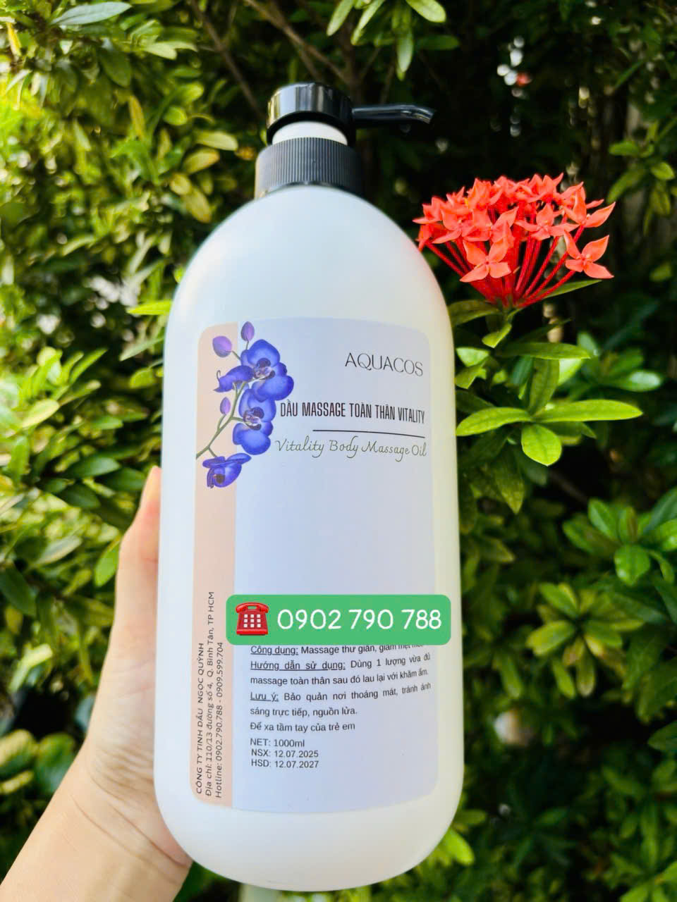 Dầu massage toàn thân Vitality