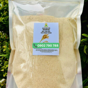 Cám gạo mịn tẩy tế bào chết da mặt