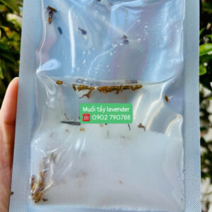 Muối dầu hoa lavender tẩy tế bào chết