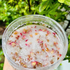 Muối dầu hoa hồng tẩy tế bào chết