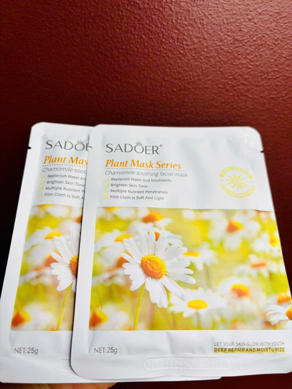 Mặt nạ hoa cúc SD (Chamomile mask sheet)
