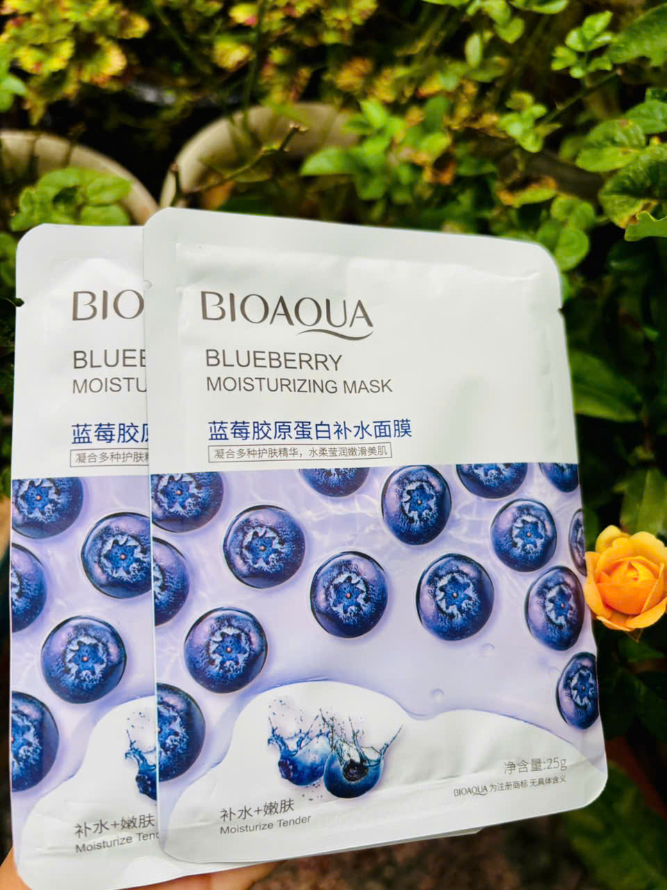Mặt nạ Việt Quất BQ (BlueBerry mask sheet)