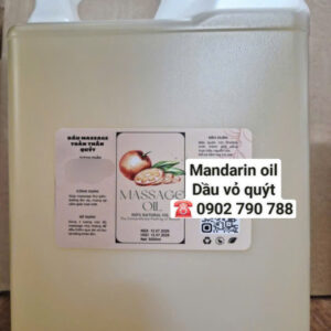 DẦU MASSAGE TOÀN THÂN VỎ QUÝT (MANDARIN MASSAGE BODY OIL)
