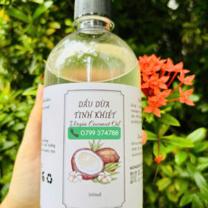 DẦU DỪA NẤU THỦ CÔNG (HANDMADE COCONUT OIL)